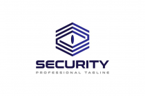 Hexagonal Security Eye Logo Design Screenshot 3