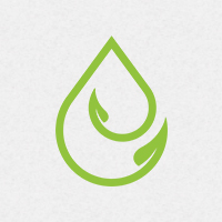 Eco Drop Logo Template Design