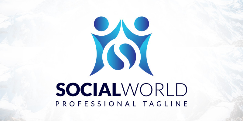 Social World Impact Logo Design