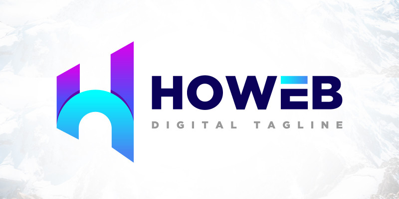 Digital Brand - Letter H Logo Design