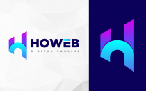 Digital Brand - Letter H Logo Design Screenshot 3