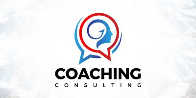 Brain Coaching Consulting Logo Design