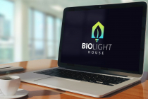 Bio Light House Logo Design Screenshot 2