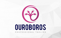 Dream Studio Mythic Ouroboros Snake Logo Design Screenshot 3