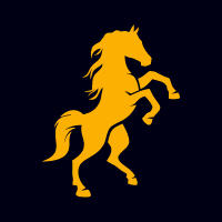 Horse Stallion Vector Logo Design