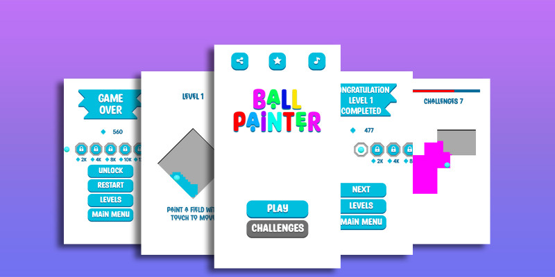 Ball Painter - Buildbox Template