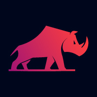 Rhino Safari Vector Logo Design