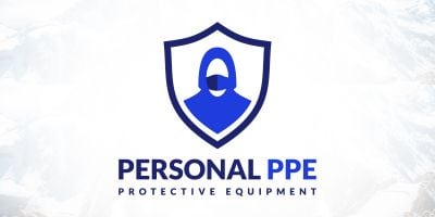 Personal Protective Equipment PPE Logo Design