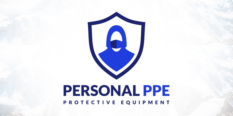 Personal Protective Equipment PPE Logo Design