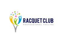 Community Sports Club Racquet Logo Design Screenshot 1
