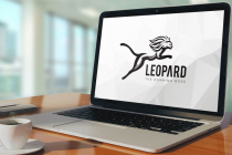 Wild Leopard - The Running Boss Logo Design Screenshot 2