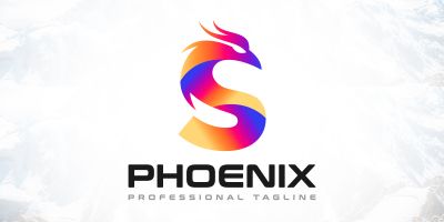 Letter S Super Phoenix Logo Design