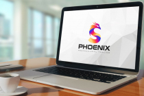 Letter S Super Phoenix Logo Design Screenshot 2