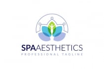 Floral Human Body Spa Aesthetics Logo Design Screenshot 1