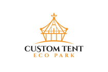 Outdoor Forest Eco Park Custom Tent Logo Design Screenshot 1