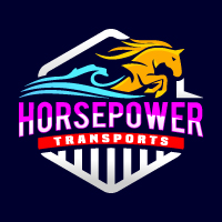 Horse Power Coastal Transport Logistic Logo Design