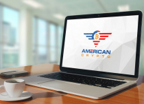 American Bitcoin Crypto Logo Design Screenshot 3