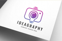 Creative Idea With Camera Photography Logo Design Screenshot 1