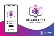 Creative Idea With Camera Photography Logo Design Screenshot 4