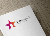 Star Celebrity - Media Industry Agency Logo Design Screenshot 3