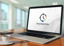Smart Digital Watch - Data Time Technology Logo Screenshot 2