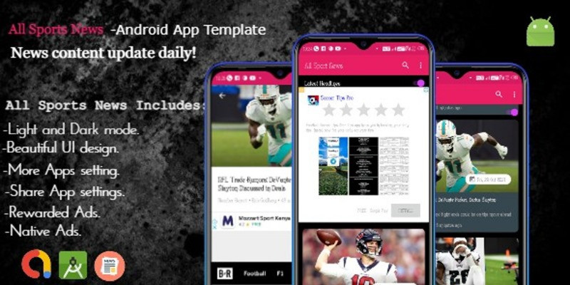 Sports Magazine - Android App Source Code