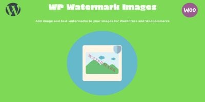Watermark Images Plugin for WordPress