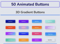 50 Beautiful Button Pack CSS Screenshot 2