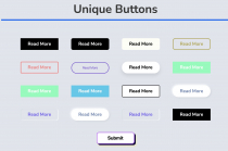 50 Beautiful Button Pack CSS Screenshot 3