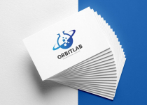 Orbital Data Lab Science Logo Design Screenshot 1