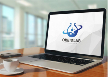 Orbital Data Lab Science Logo Design Screenshot 2
