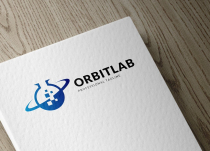 Orbital Data Lab Science Logo Design Screenshot 3