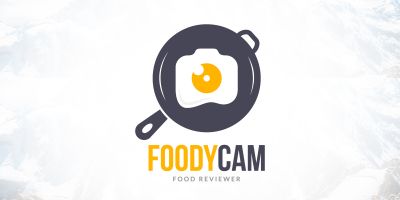 Food Reviewer Food Blogger Camera - Food Show Logo