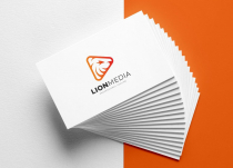 Creative Lion Play Media Studio Logo Design Screenshot 2