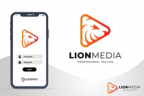 Creative Lion Play Media Studio Logo Design Screenshot 5