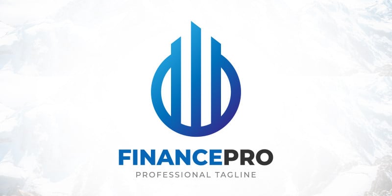 Real Estate Business Finance Pro Logo Design