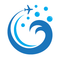 The Ocean Travel Tourist Tourism Logo Design