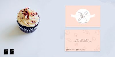 Bakery Business Card Design Template