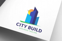 Modern City Building Real Estate Logo Design Screenshot 1
