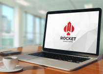 Valentine Rocket Fast Aces Love Logo Design Screenshot 3