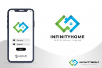 Creative Infinity Home Logo Design Screenshot 1