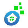 Digital Technology Smart Home Logo Design