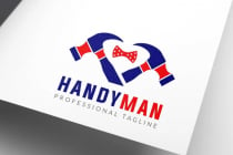 Construction Tool Repairing Handy Man Logo Design Screenshot 1