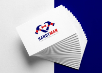 Construction Tool Repairing Handy Man Logo Design Screenshot 2