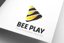 Honey Bee Play Studio Media Logo Design Screenshot 1