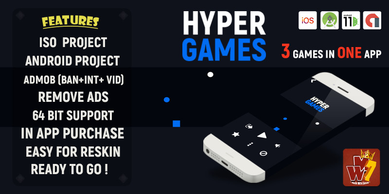 Hyper Games Buildbox Pro Template