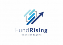 Graph Market Fund Rising Financial Logo Design Screenshot 1
