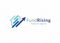 Graph Market Fund Rising Financial Logo Design Screenshot 2
