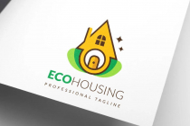 Creative Eco Housing Landscaping Gardening Logo Screenshot 3