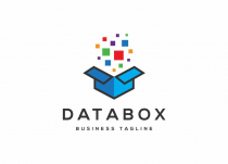 Digital Data Box Technology Logo Design Screenshot 1